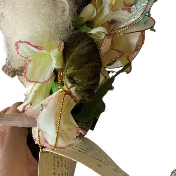 Mark Roberts 2002 Limited Edition Fairy Figurine With Glitter Flowers & Certific - Picture 12 of 15